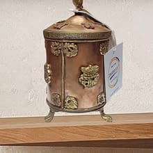 Brass Dry Fruit Box | Vintage Trinket  Box | Antique Box