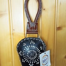 Hanging Cow Bell | Leather Rope Bell | Home Decor